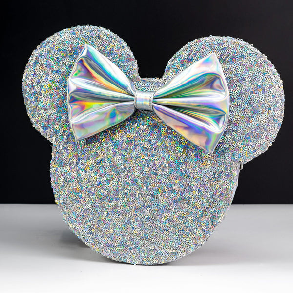 Disney Parks Minnie Mouse hotsell Rainbow Sequins Loungefly