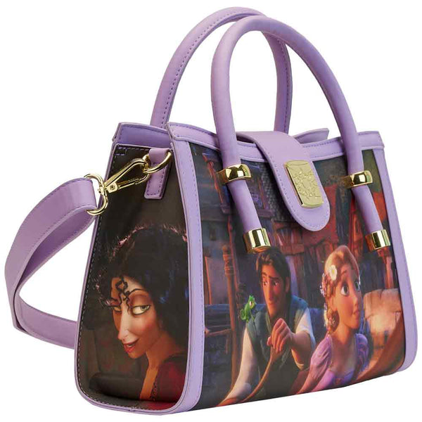 Loungefly Disney Tangled Floating 2024 Lights Handbag Rapunzel Satchel