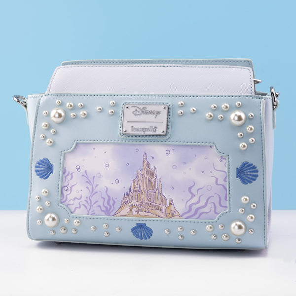 Loungefly Ariel fashion pearl backpack with wallet