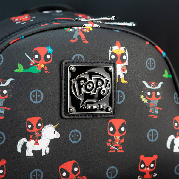 RARE!!! NWT!! Pop By on sale Loungefly Marvel Deadpool 30th Anniversary Mini Backpack