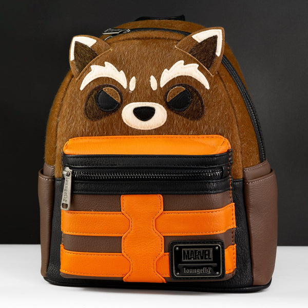 Loungefly x Marvel Guardians of the Galaxy Rocket Raccoon Cosplay Mini Backpack GeekCore