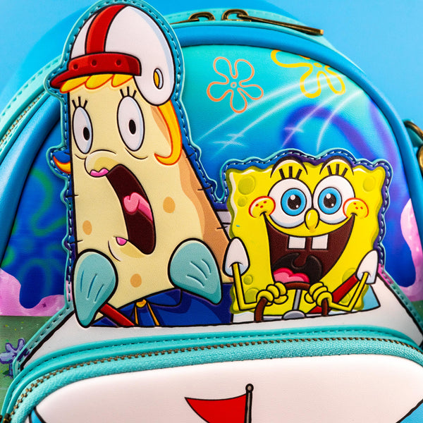 Sold out exclusive Nickelodeon Sponge hotsell Bob square pants loungefly backpack nwts