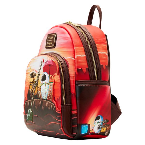 Loungefly Funk Pop! Disney Pixar WALL-E WALL-E & outlet EVE with Boot Mini Backpack