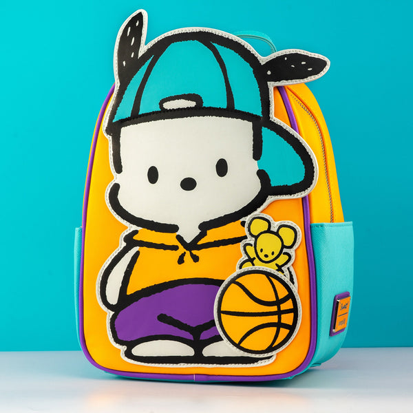 Loungefly Sanrio shops Pochacco Basketball Mini Backpack