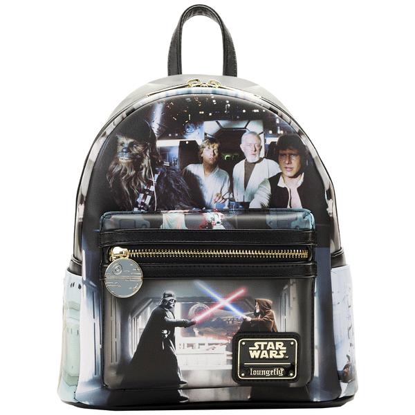 *NEW* Disney Star Wars Loungefly Obi Wan outlet Kenobi Mini Backpack