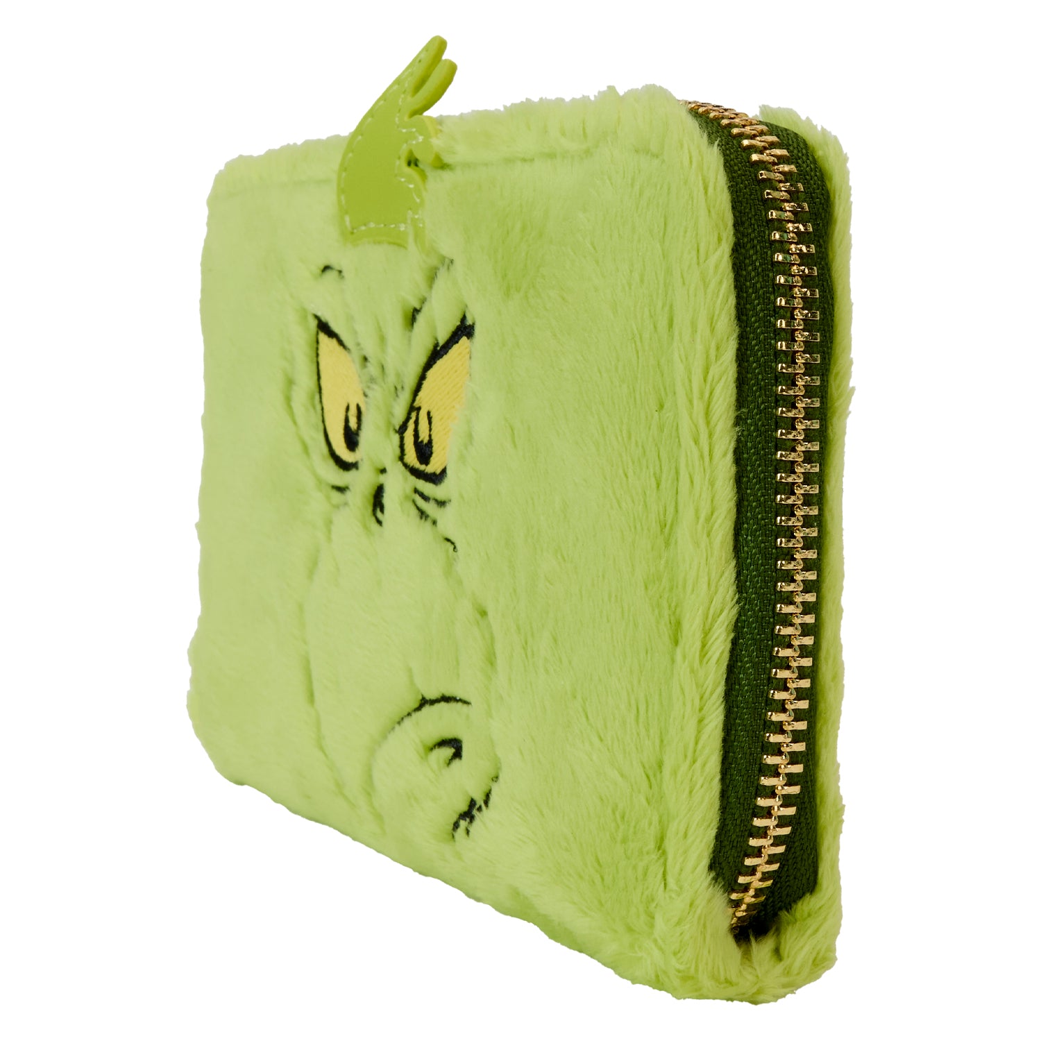 Loungefly x Dr Seuss Plush Grinch Glow Cosplay Zip Around Wallet