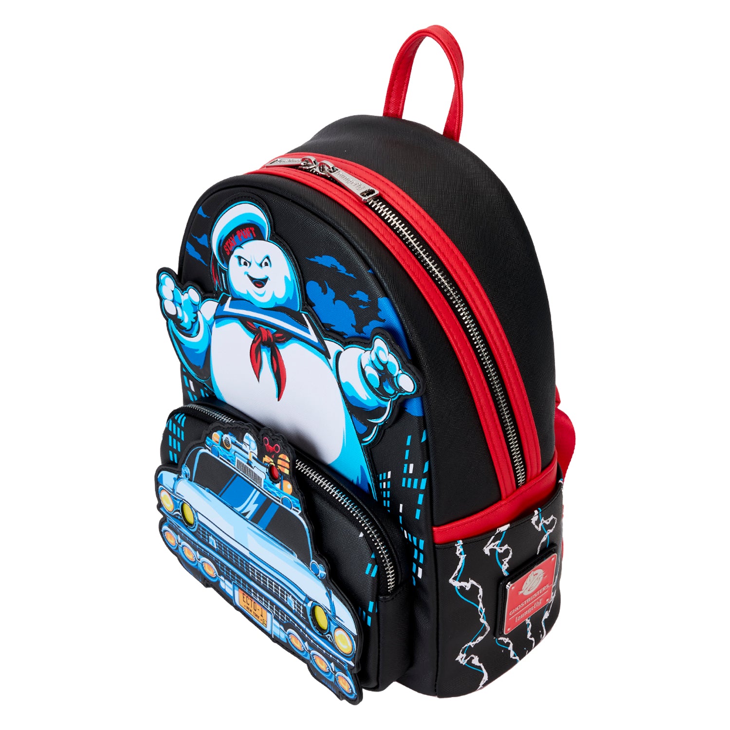 Loungefly x Ghostbusters Stay Puff Chasing Mini Backpack