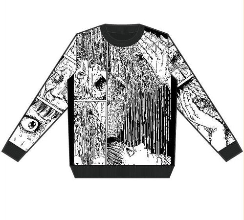 Junji-Ito - Face Melting Knitted Jumper