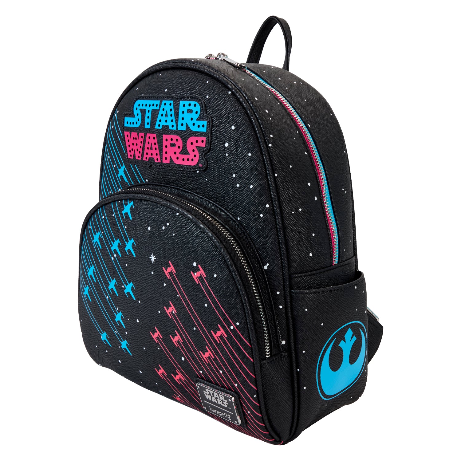 Loungefly x Star Wars Neon 70's Mini Backpack