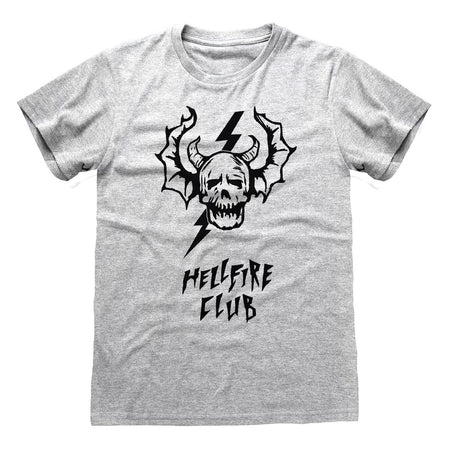 Netflix Stranger Things Hellfire Skull T-Shirt