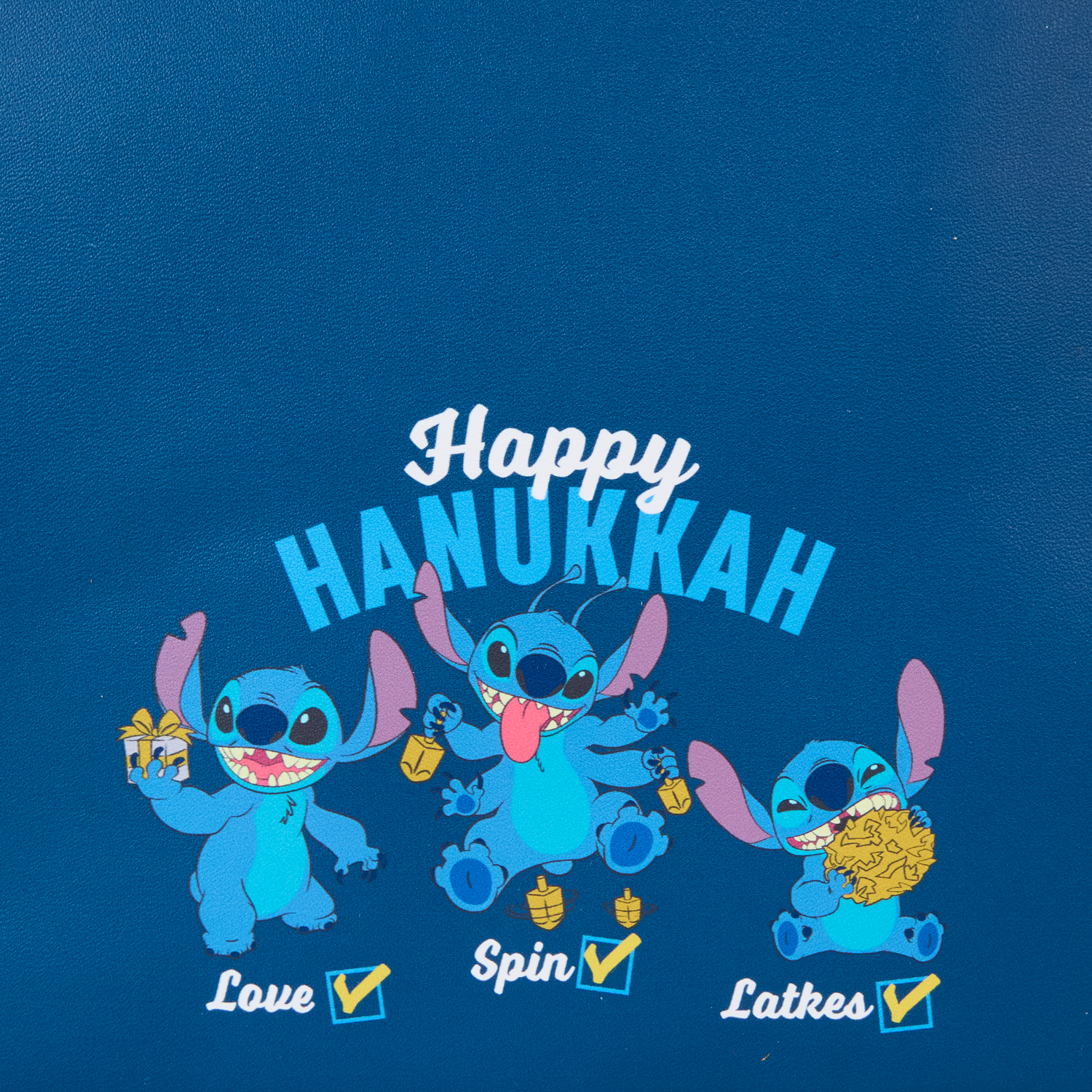 Loungefly x Disney Lilo & Stitch Light Up Menorah Stitch Mini Backpack