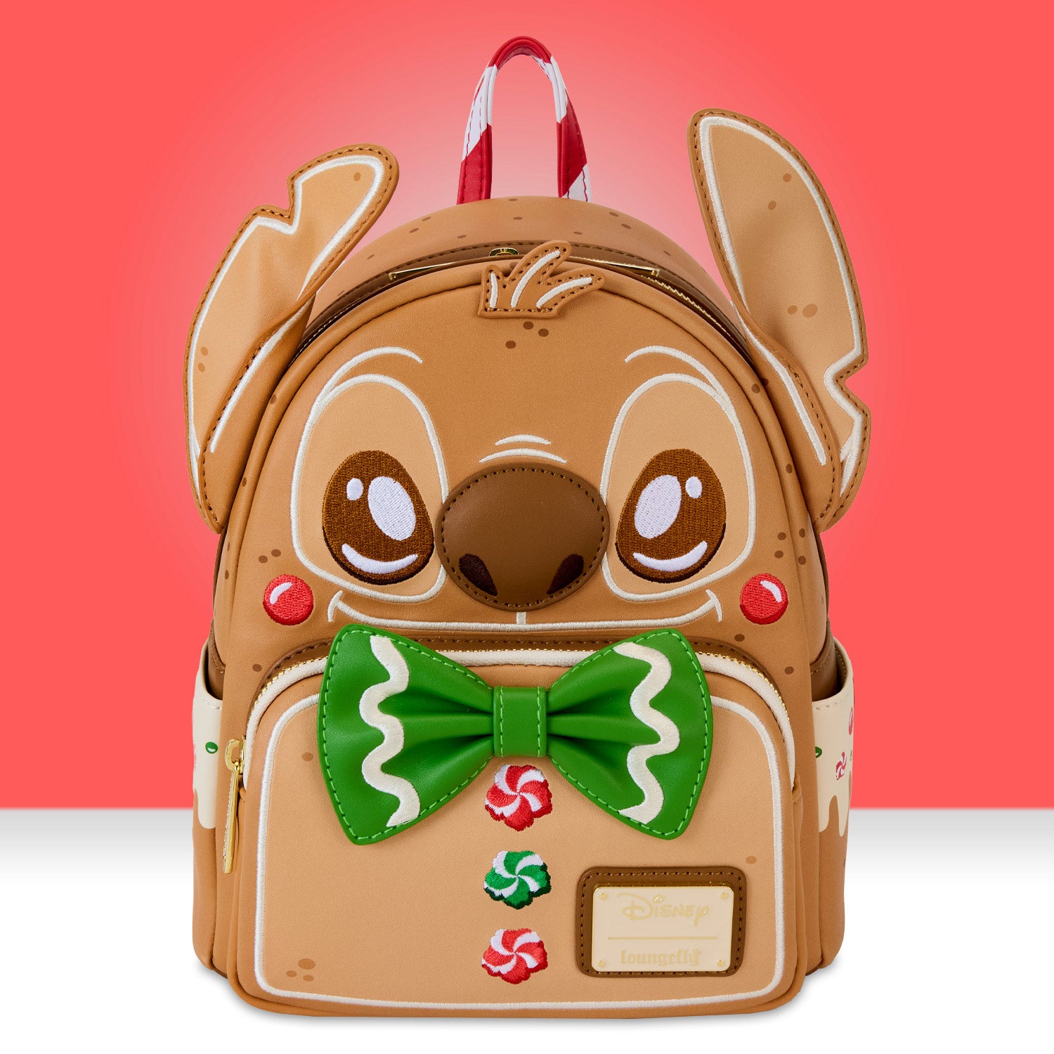 Loungefly x Disney Lilo & Stitch Gingerbread Stitch Cosplay Mini Backpack