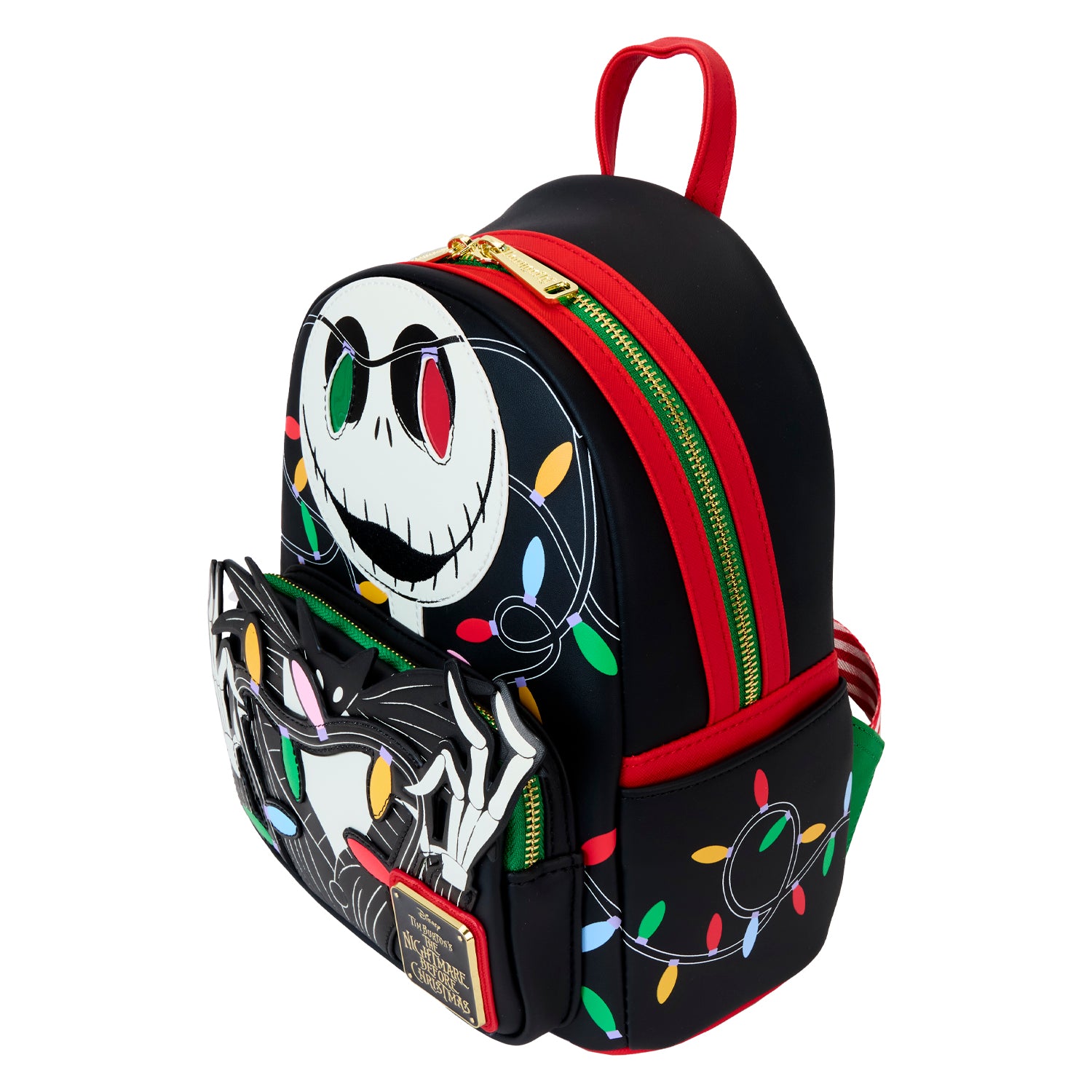 Loungefly x Disney The Nightmare Before Christmas Smiling Jack Light Up Mini Backpack