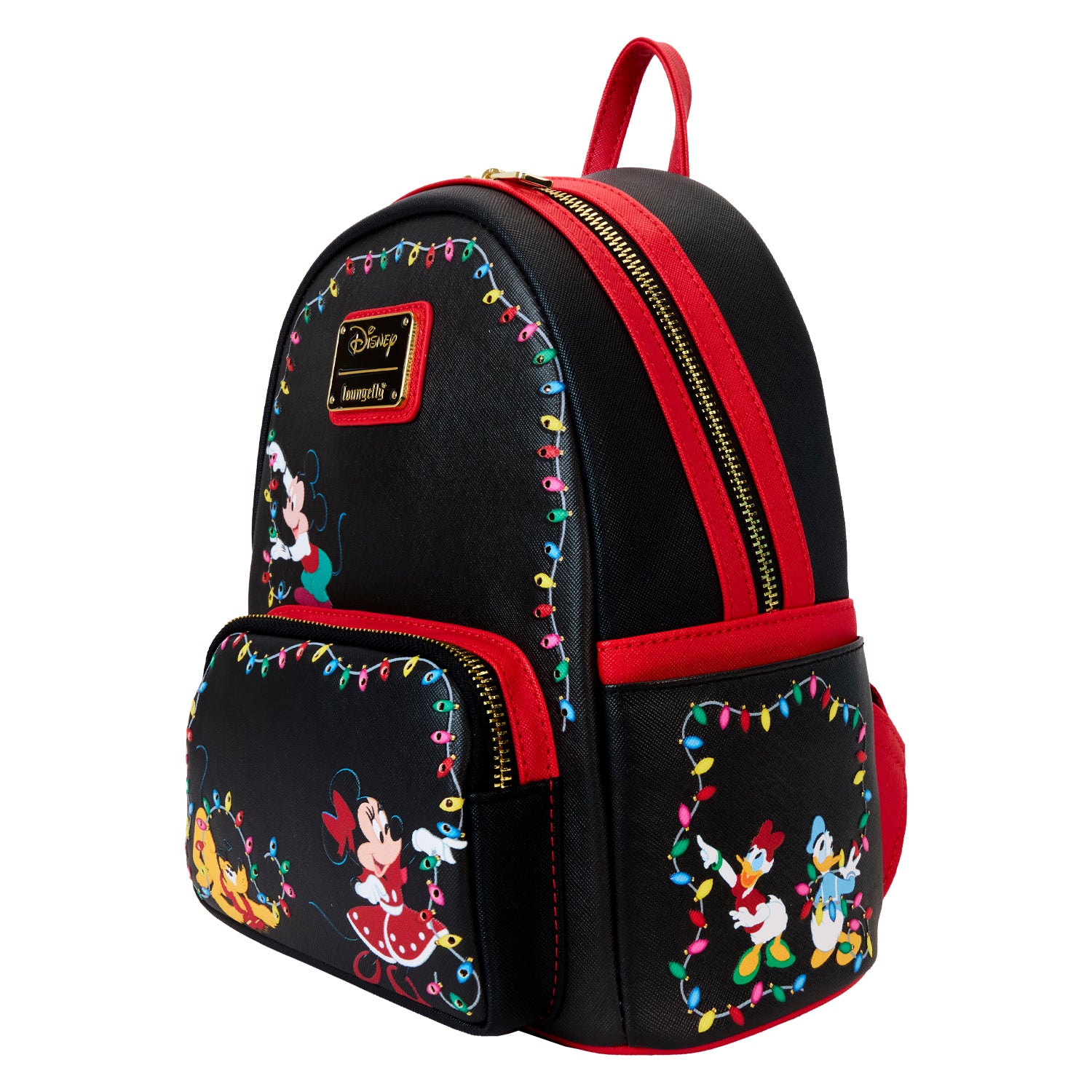 Loungefly x Disney Mickey's Light Up Decorations Mini Backpack