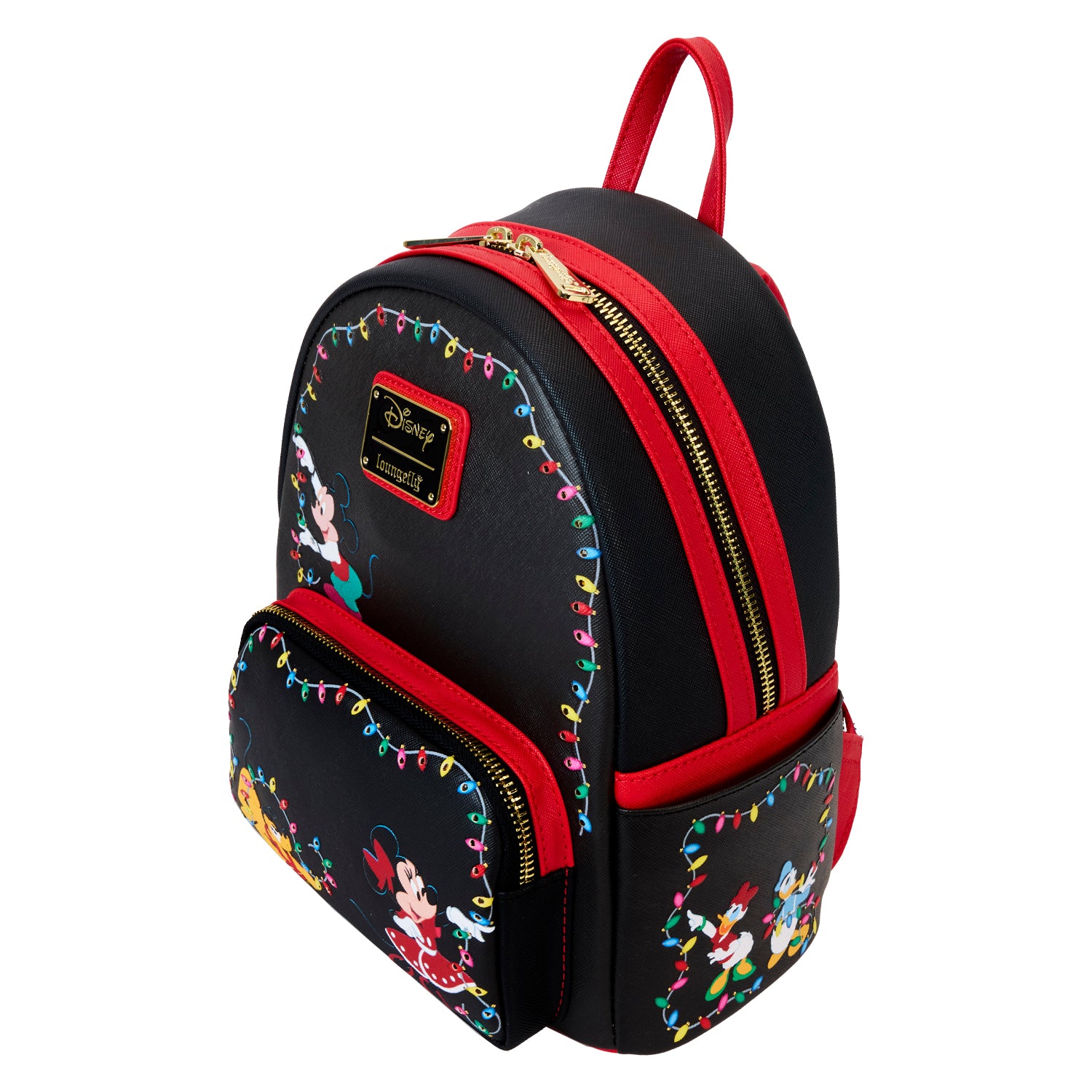 Loungefly x Disney Mickey's Light Up Decorations Mini Backpack