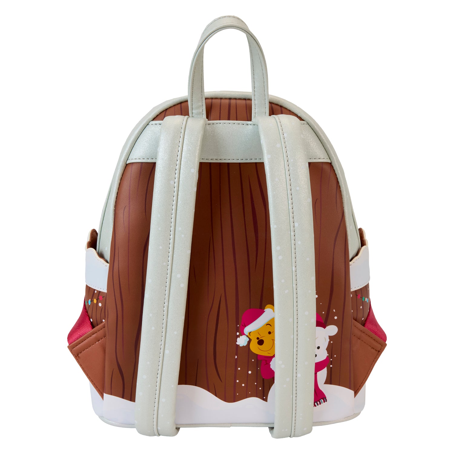 Loungefly x Disney Winnie the Pooh Holiday Scene Pooh And Friends Mini Backpack