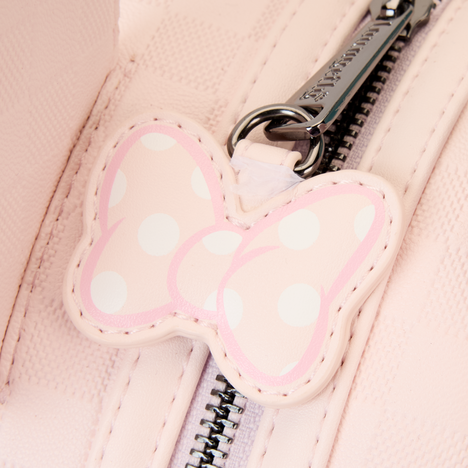 Loungefly x Disney Minnie Ear Pink Damier Mini Backpack