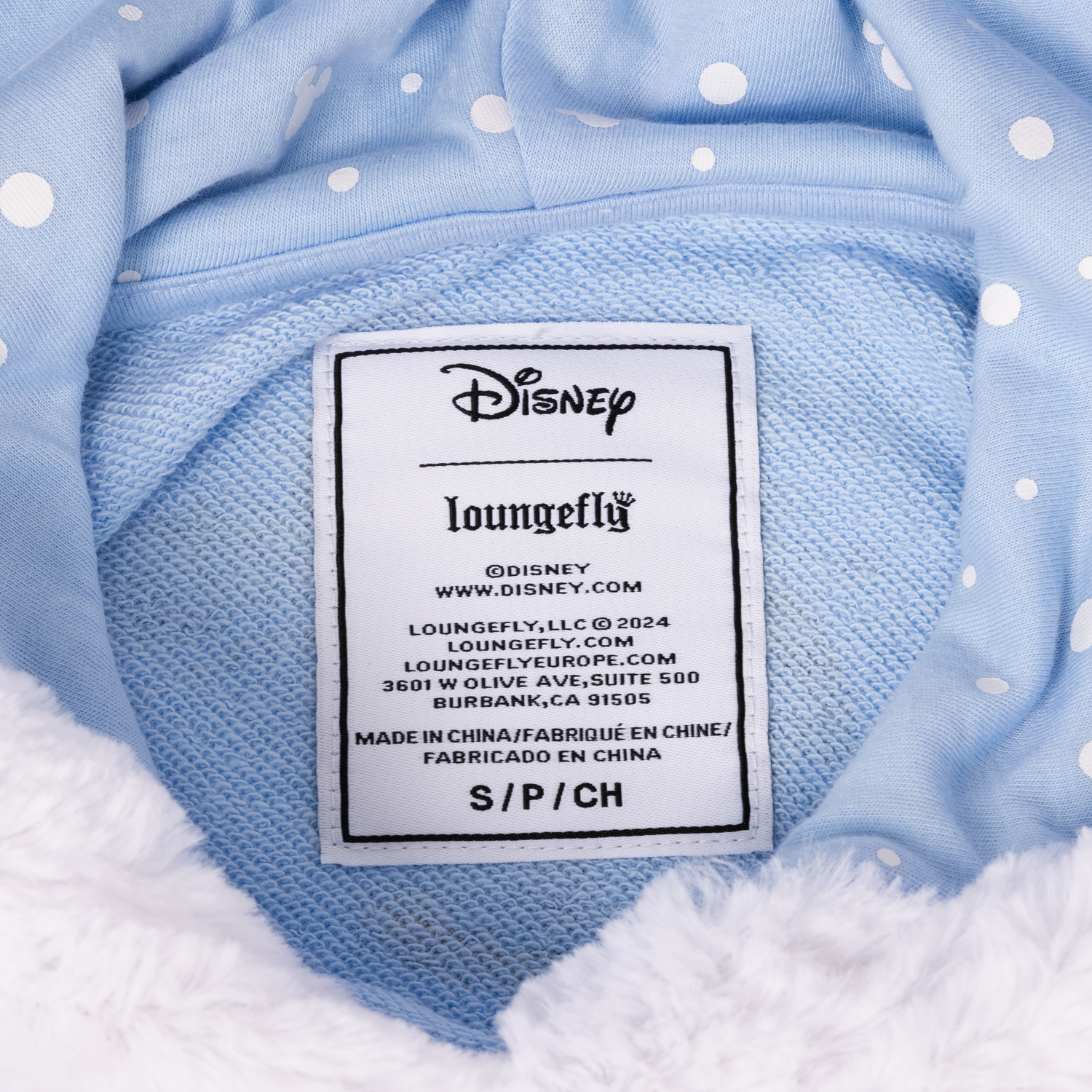 Loungefly x Disney Mickey And Friends Winter Wonderland Hooded Sweatshirt