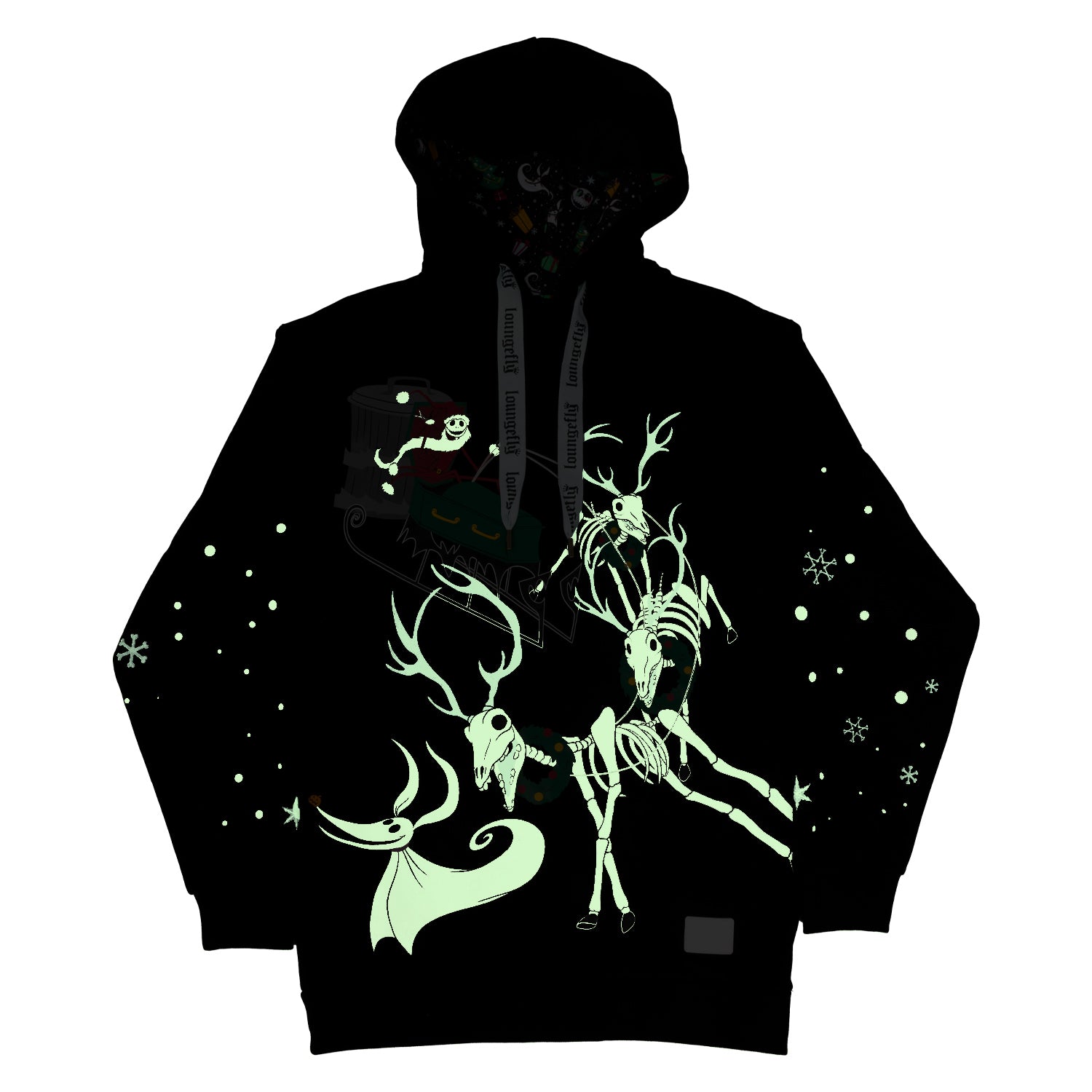 Loungefly x Disney The Nightmare Before Christmas Christmas Town Hooded Sweatshirt