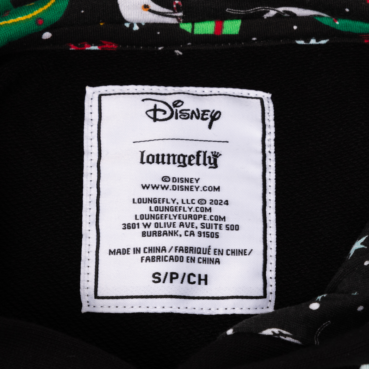 Loungefly x Disney The Nightmare Before Christmas Christmas Town Hooded Sweatshirt