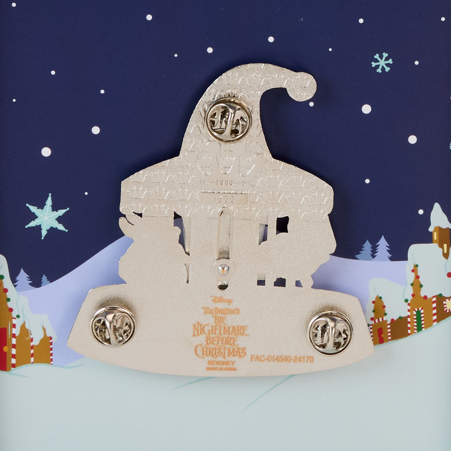 Loungefly x Disney The Nightmare Before Christmas Christmas Town Carousel Sliding  3