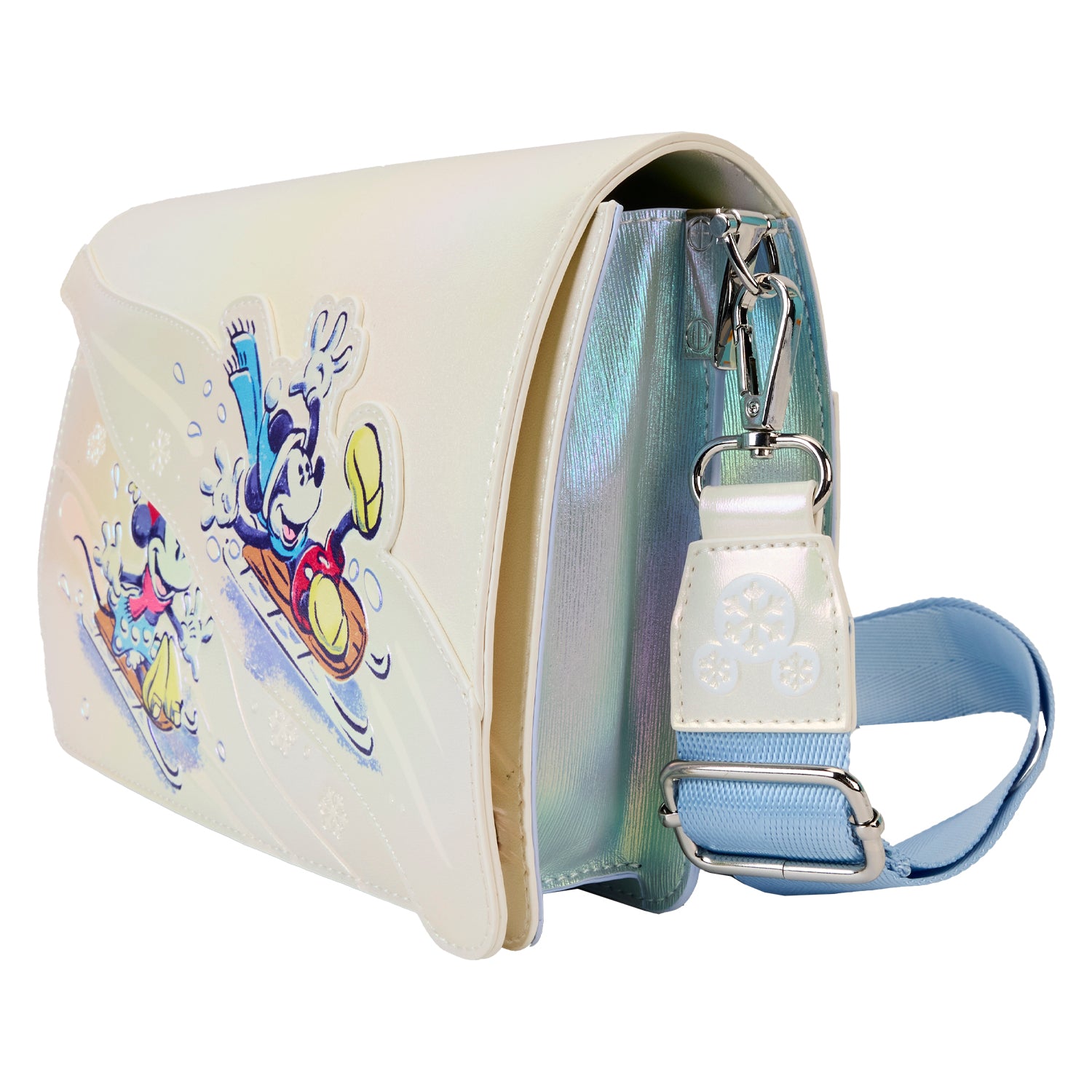 Loungefly x Disney Mickey And Friends Winter Wonderland Crossbody Bag