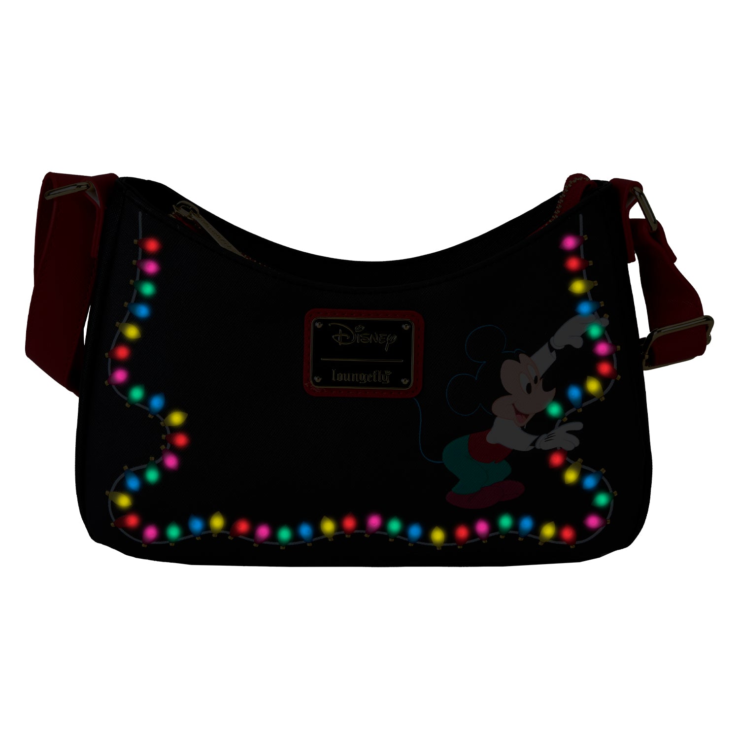 Loungefly x Disney Minnie And Daisy Light Up Decorations Crossbody Bag