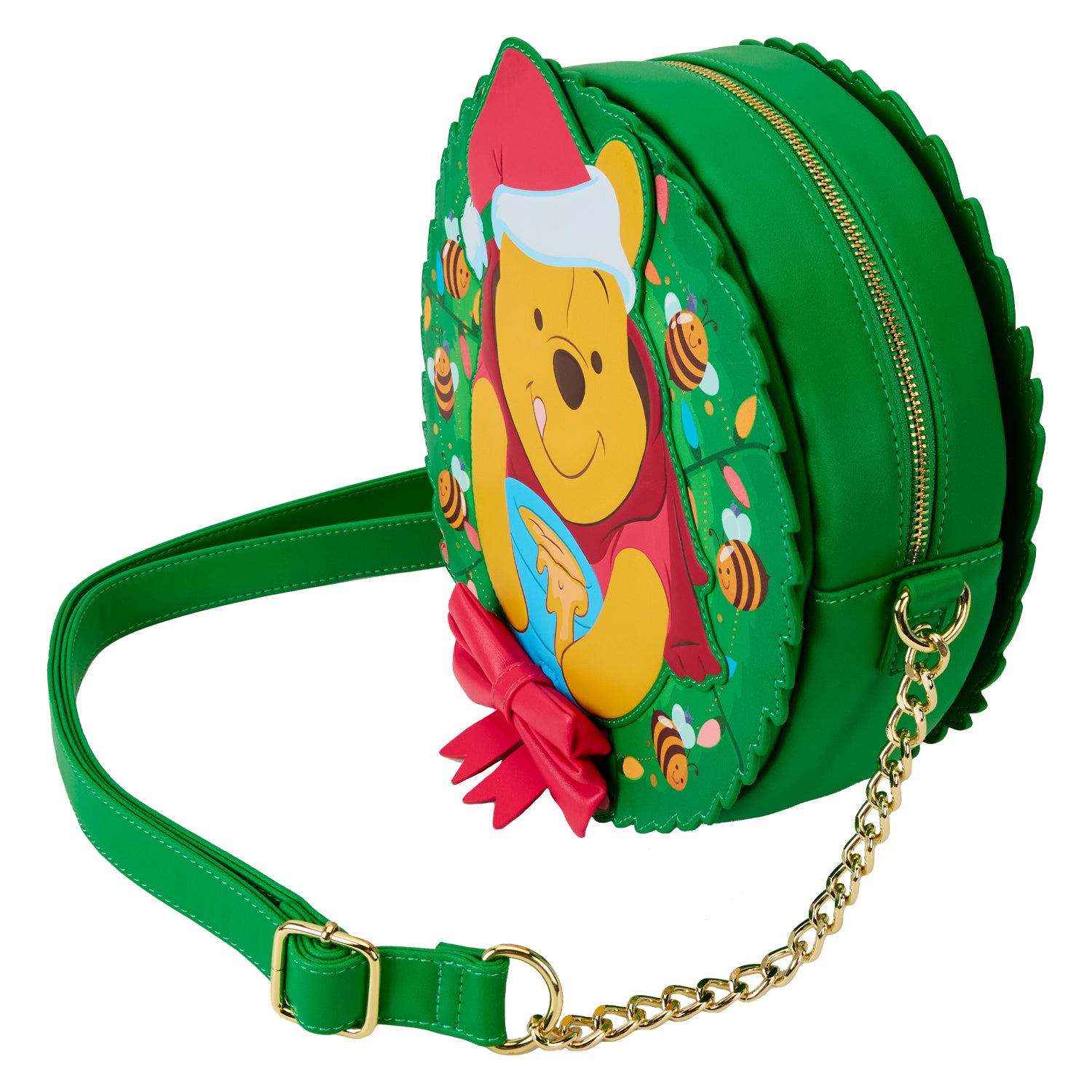 Loungefly x Disney Winnie the Pooh Stuck In Wreath Crossbody Bag