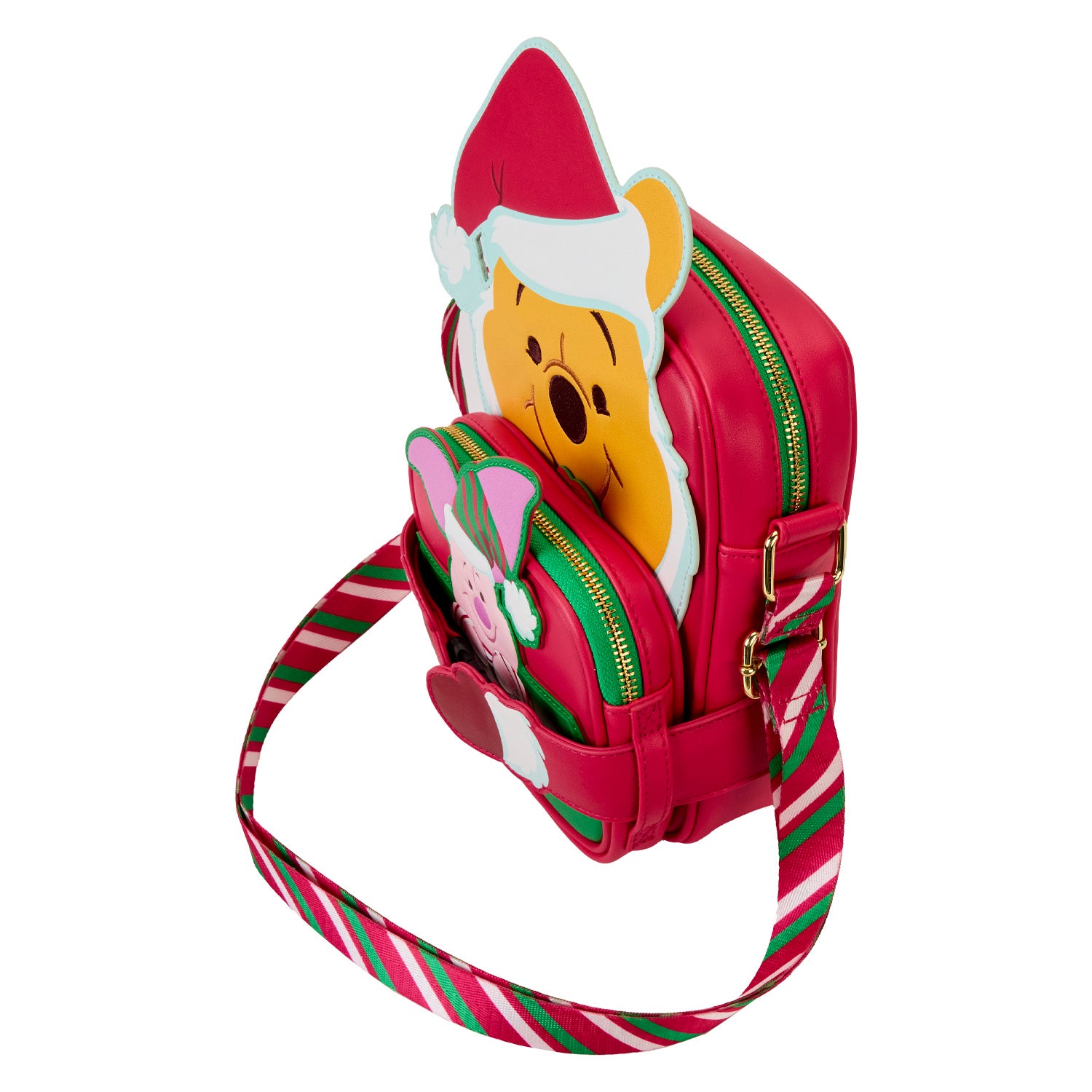 Loungefly x Disney Winnie the Pooh Santa Pooh Crossbuddies Bag