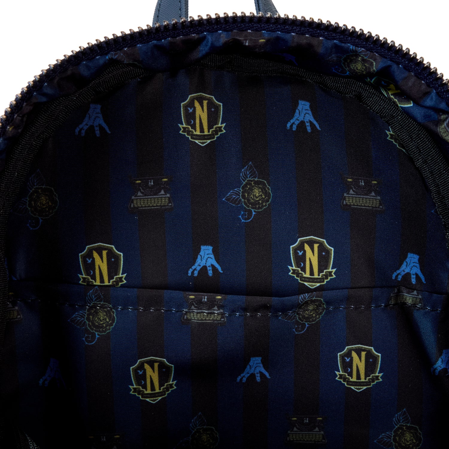 Loungefly x MGM Wednesday Nevermore Academy Mini Backpack