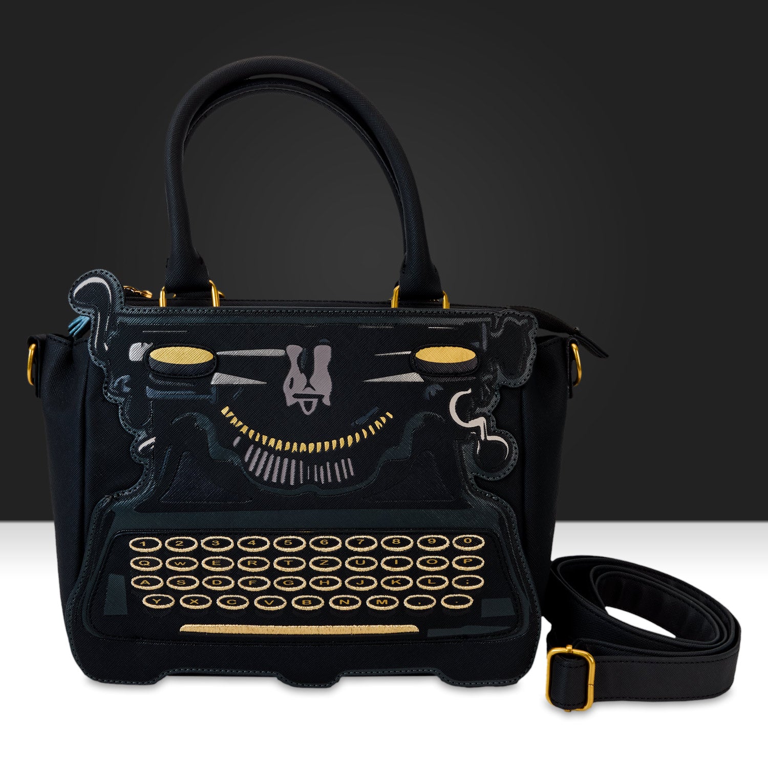 Loungefly x MGM Wednesday Typewriter Crossbody Bag