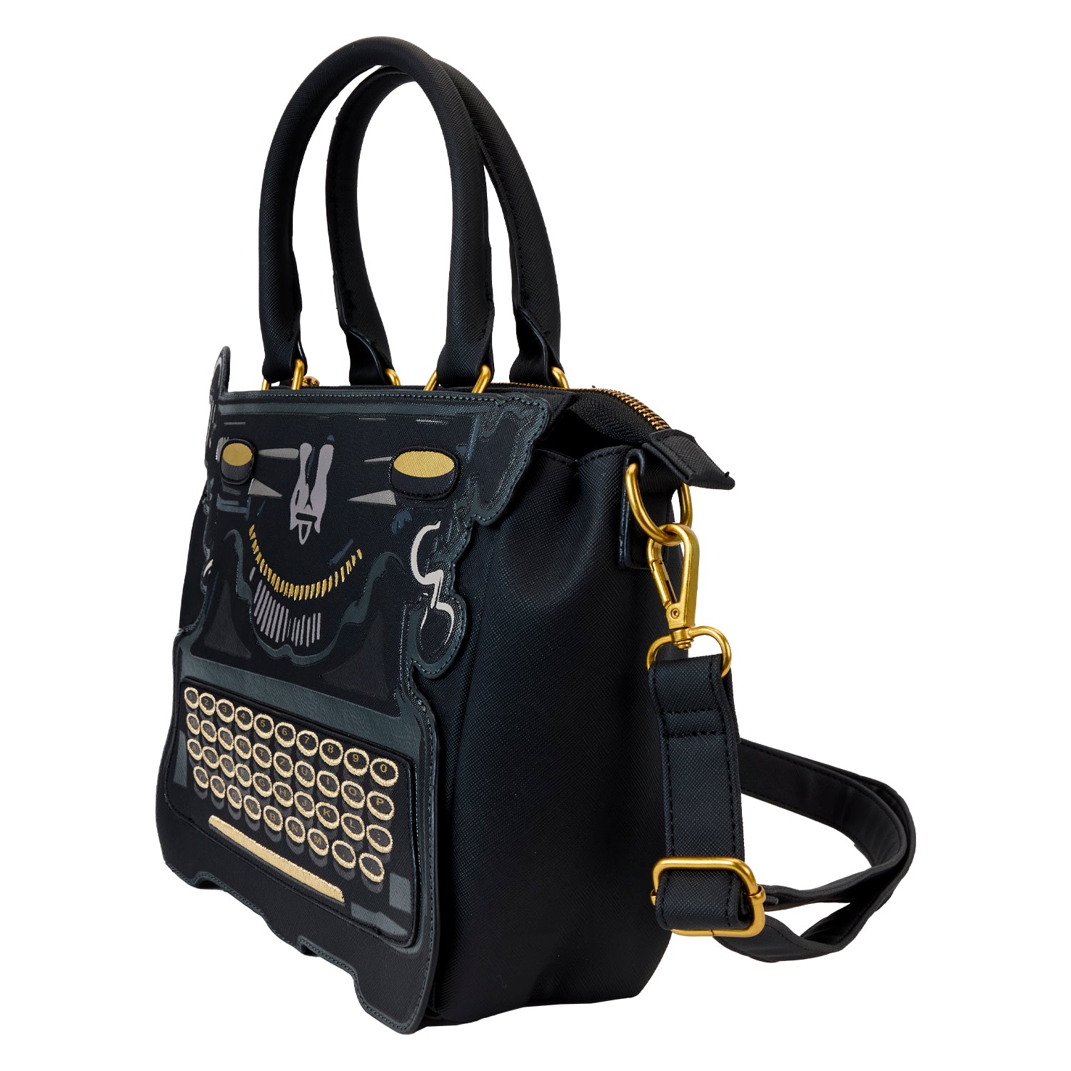 Loungefly x MGM Wednesday Typewriter Crossbody Bag