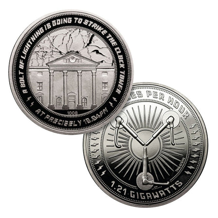 Back to the Future Limited Edition Collectors Coin - GeekCore