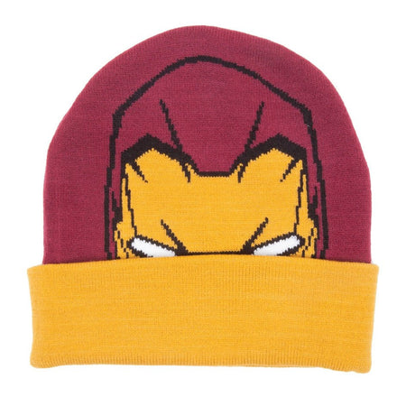 Captain America: Civil War - Iron Man Beanie Hat - GeekCore