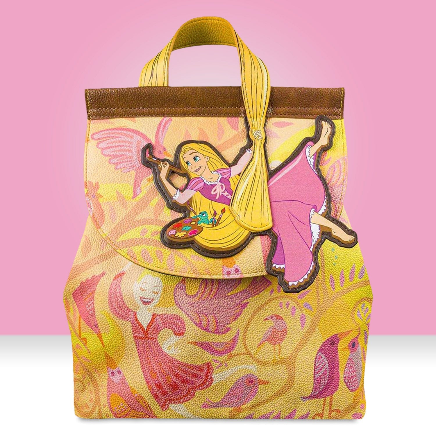 Danielle Nicole x Disney Rapunzel Painting Mini Backpack GeekCore