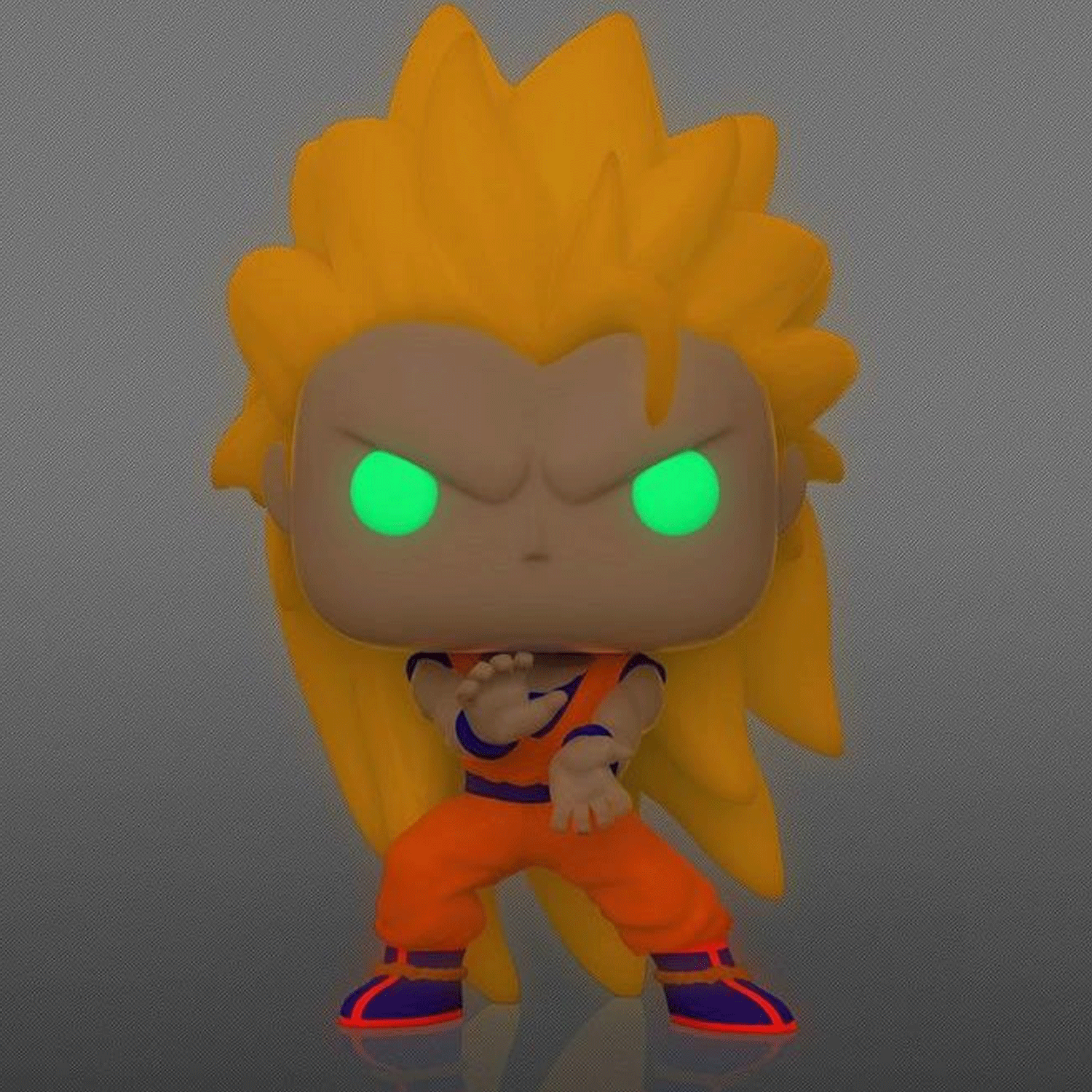 DBZ Goku SS3 (Glow in the Dark) Pop! Vinyl and Tee Set - GeekCore