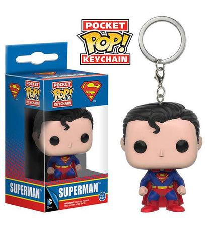 DC Comics Funko Pop! Keychain Superman - GeekCore