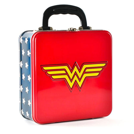 DC Comics Wonder Woman Embossed Tin Tote - GeekCore