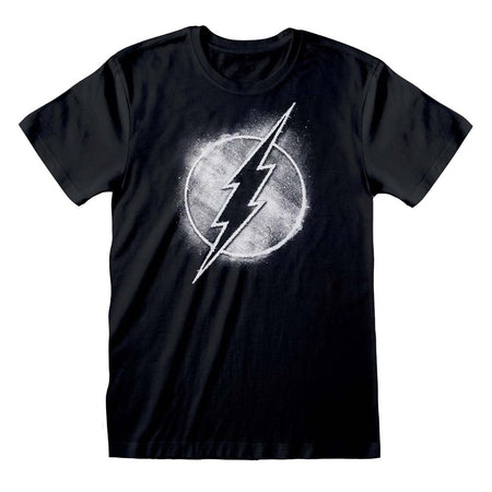 DC Flash Distressed Mono Logo T - Shirt - GeekCore