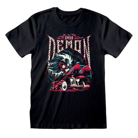 Disney 101 Dalmations Cruella Speed Demon T - Shirt - GeekCore