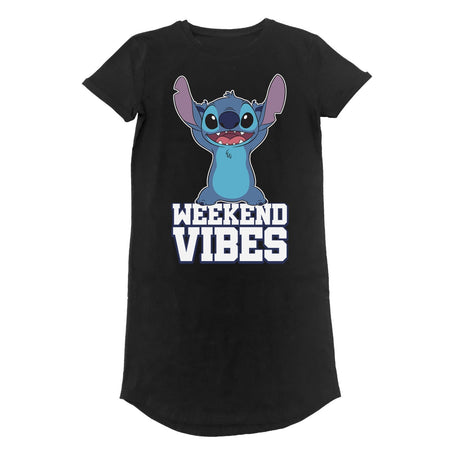 Disney Lilo & Stitch Weekend Vibes Women's T - Shirt Dress - GeekCore