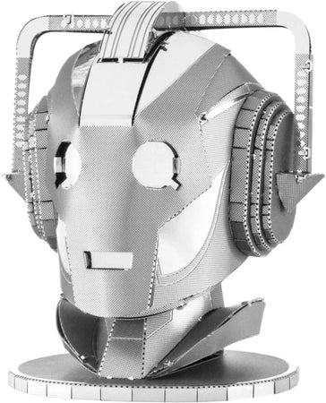 Doctor Who Cyberman Head Metal Earth 3D DIY Metal Model - GeekCore