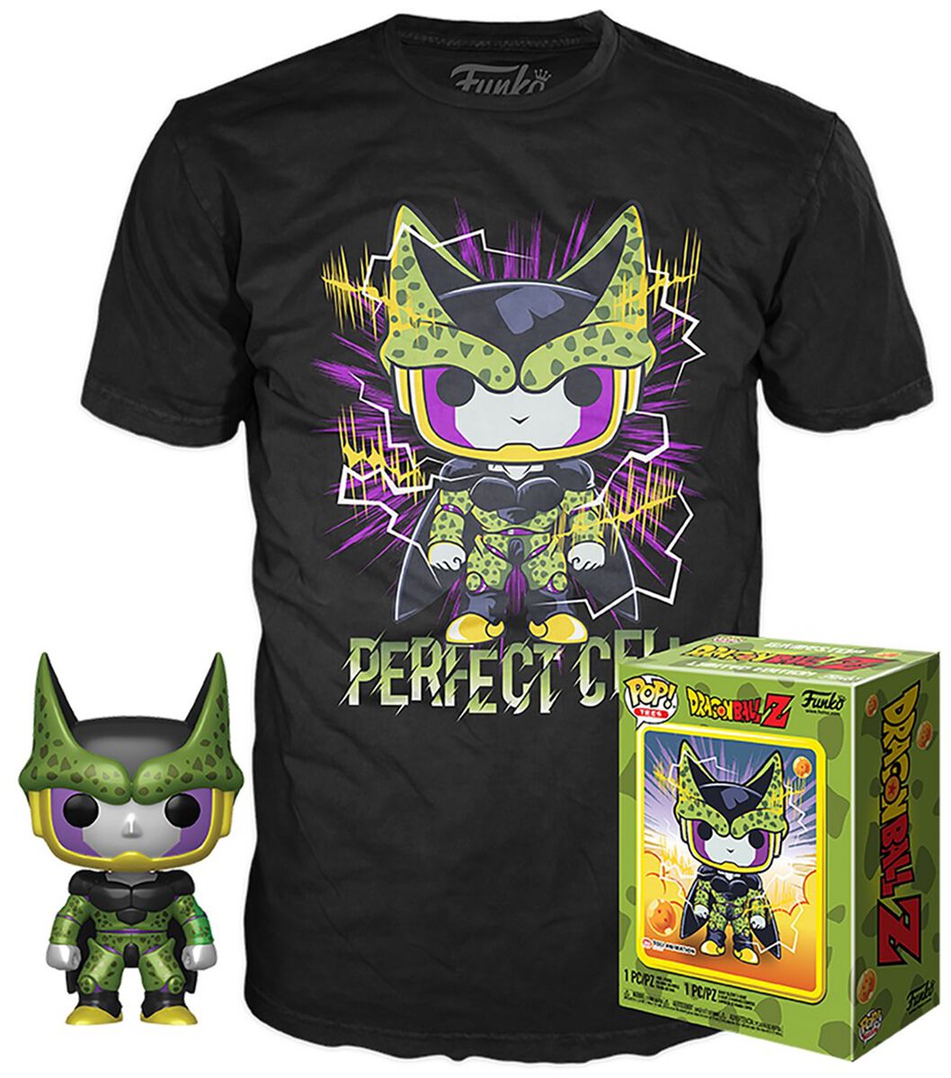 Dragon Ball Z Perfect Cell Funko Pop! Vinyl and Tee Set - GeekCore