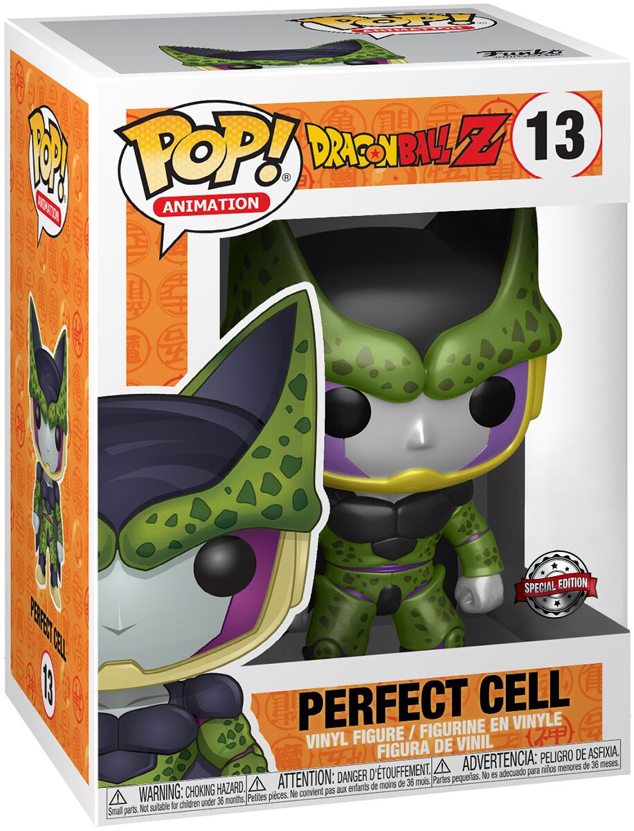 Dragon Ball Z Perfect Cell Funko Pop! Vinyl and Tee Set - GeekCore