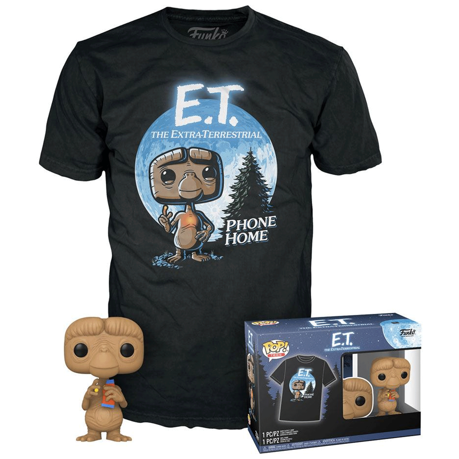 E.T. with Candy Pop! Vinyl and Tee Set - GeekCore