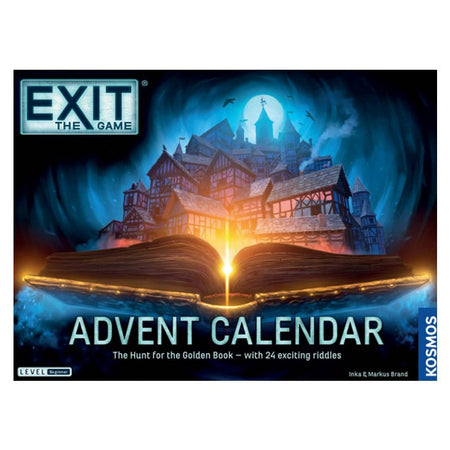 Exit the Game Escape Room Advent Calendar - The Hunt for the Golden Book - GeekCore