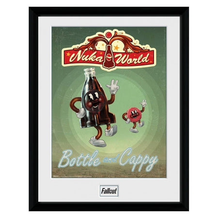 Fallout Nuka World Collectors Framed Print - GeekCore