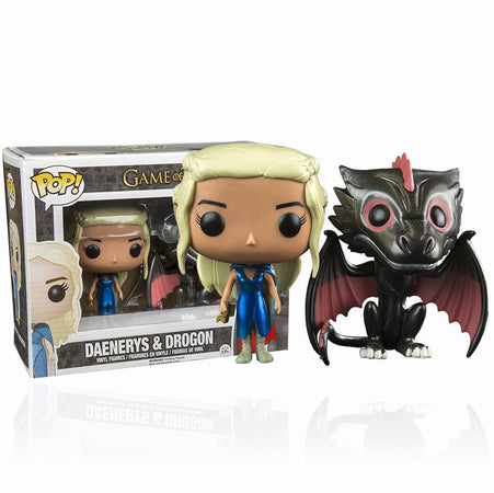 Game of Thrones Daenerys & Drogon Funko Pop! Vinyl Double Pack - GeekCore