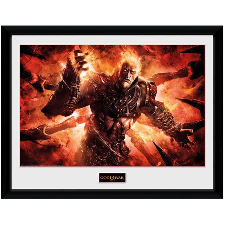 God of War Ares Collectors Framed Print - GeekCore