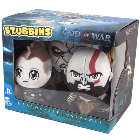 God of War Stubbins Toy Plushies Triple Collectors Pack - GeekCore